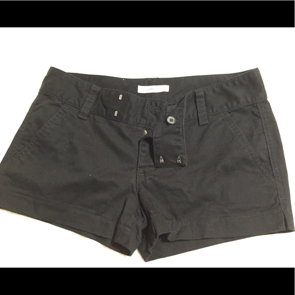 GUC Black Express shorts. Size 6